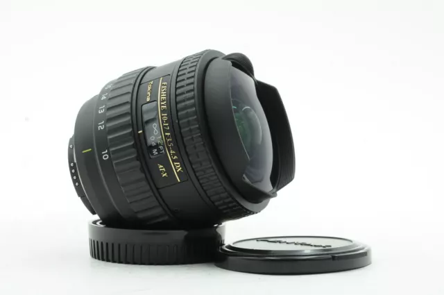 Tokina AF 10-17mm f3.5-4.5 AT-X DX Fisheye Lens Nikon F #286