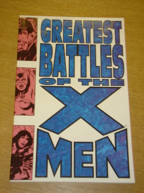 X-Men Greatest Battles Of The X-Men Marvel Comics Chris Claremont Gn 0785100423