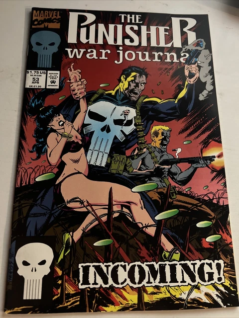 Marvel Comics The Punisher War Journal "Incoming!"  Vol. 1, No.53  April 1993