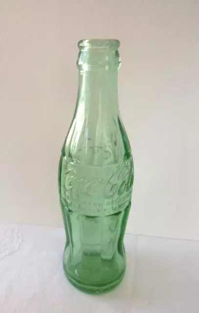Vintage 1940's  Embossed Coke or Coca-Cola Bottle EL PASO, TEXAS  6 FL. Oz