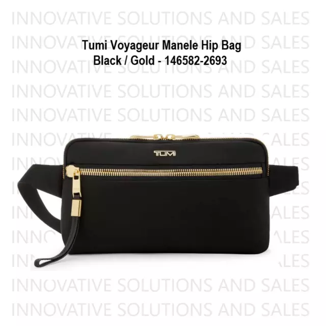 Tumi Voyageur Manele Hip Bag - Black / Gold - 146582-2693