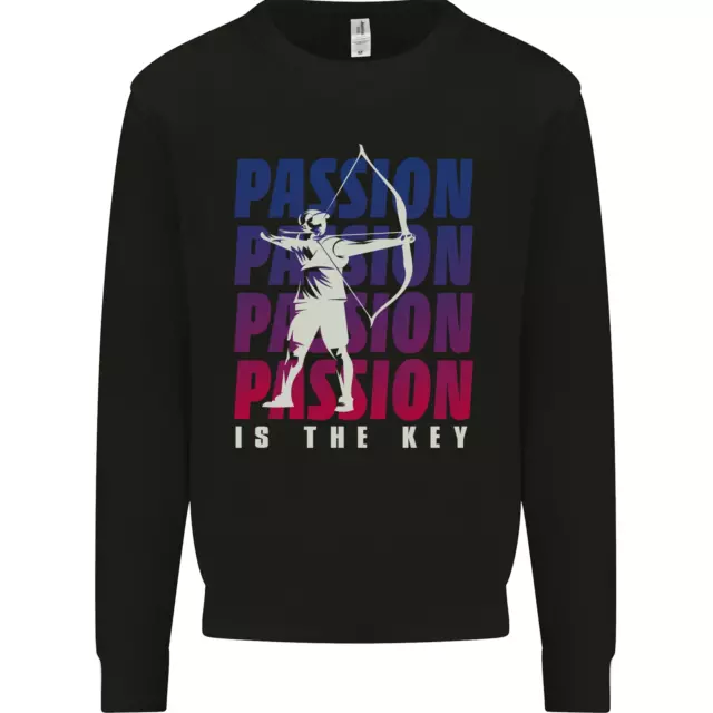 Archery Passion Is the Key Archer Kids Sweatshirt Jumper