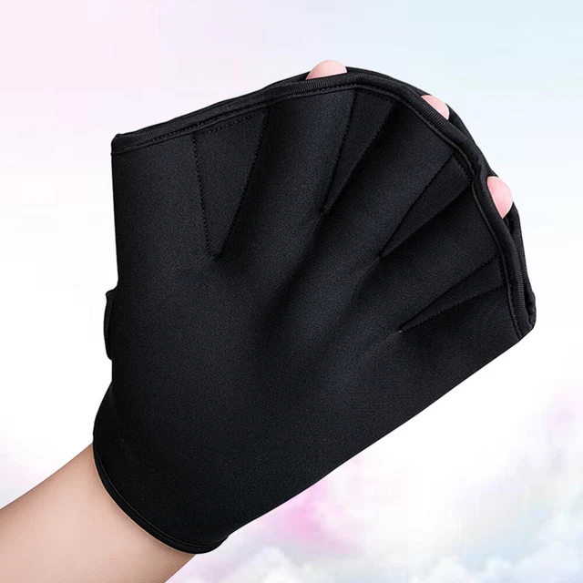 Guanti Da Nuoto In Silicone – Palmature Per Acquagym, Immersioni E Sport Acquatici (3 Taglie) - 4