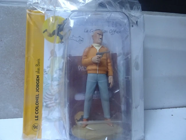 FIGURINE TINTIN N° 96 LE COLONEL JORGEN collection officielle EUR 85,00 ...