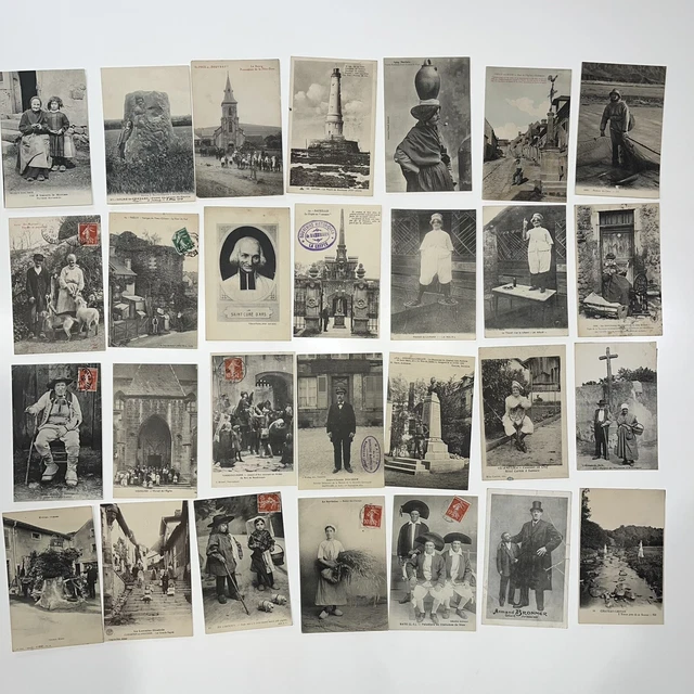 Cartes Postales Anciennes Animées 1910-1920 Lot F 28 CPA