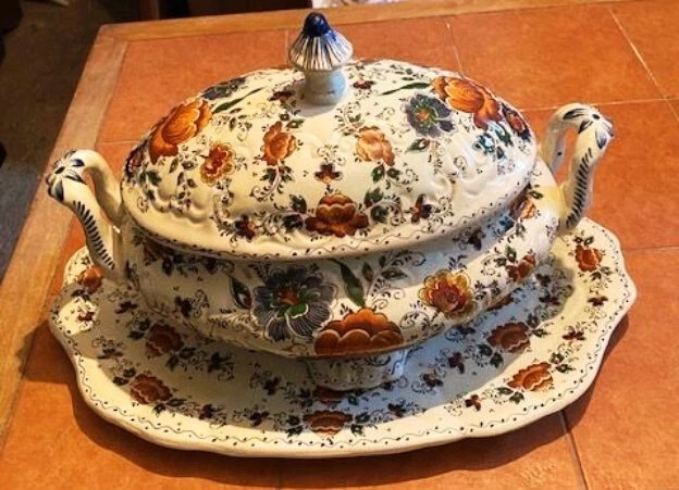 Soupière faïence de Delft - Hubert Bequet