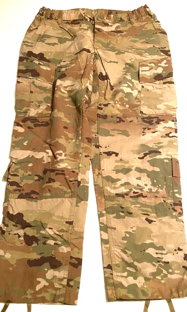 US Military Issue Female Army OCP Camouflage Combat Pants Trousers Size 35 -reg