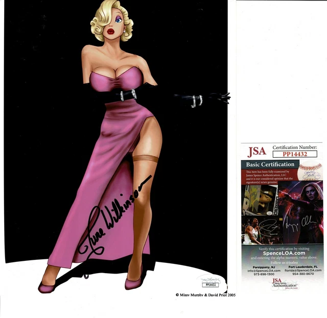 june-wilkinson-signed-8x10-photo-8-1959-playboy-1960-adam-eve-jsa