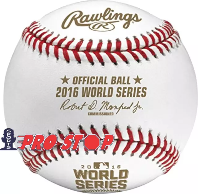 2016 Rawlings Official WORLD SERIES Baseball - CHICAGO CUBS