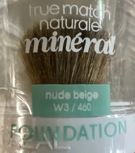 LOreal Paris True Match Mineral Foundation Powder Makeup W3 460 Nude Beige 2