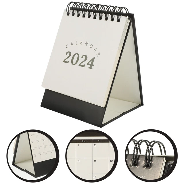 DECORATIVE DESK CALENDAR Office 2024 Calendar Monthly Calendar 2024