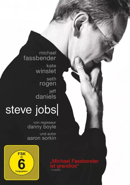 Steve Jobs (Michael Fassbender + Kate Winslet) # DVD-NEU