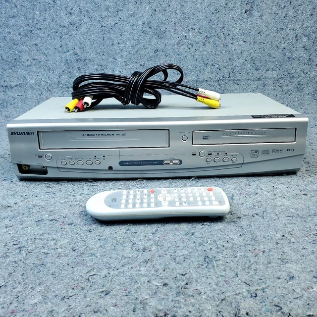 SYLVANIA DVG840G DVD VCR Combo VHS Tape Player 4 Head HiFi Stereo With