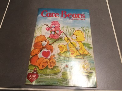 VINTAGE ORIGINAL 1980S Care Bears colouring book. 1987! Collectible