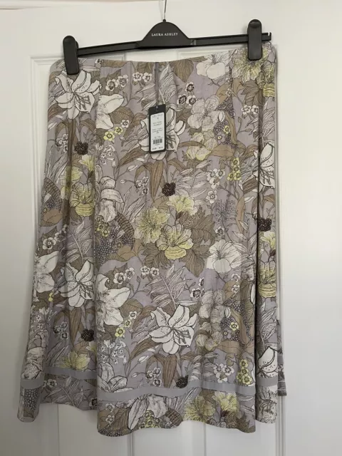 Laura Ashley Linen Skirt BNWT size 16