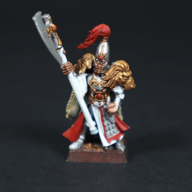 High Elves, White Lion of Thrace Champion, Warhammer, Painted , Games Workshop