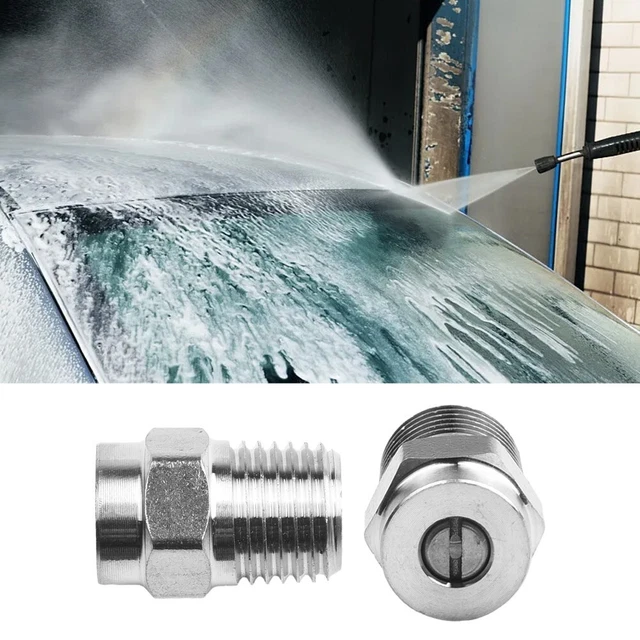 Bacchetta E Ugello Per Idropulitrice - Turbo E 5 Punte, Compatibile Bosch, Black & Decker... - Foto 11