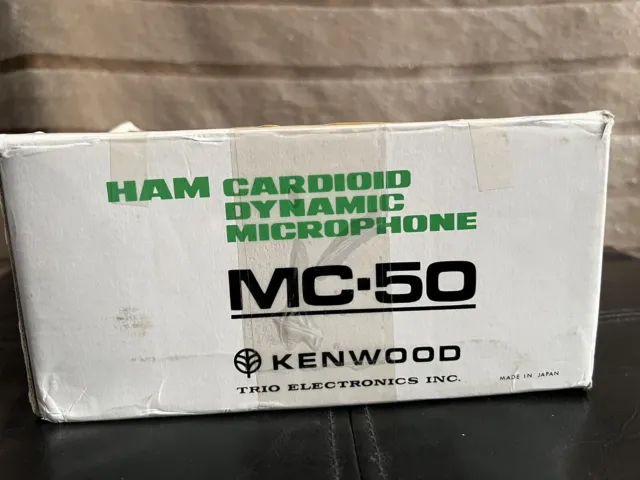 Vintage kenwood mc-50 microphone