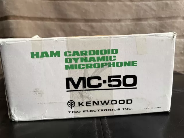 Vintage kenwood mc-50 microphone Vintage kenwood mc-50 microphone