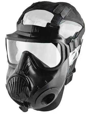Avon Protection 70501-188 Mask,Twin Port,Pu Lens,Rubber Facepc, M