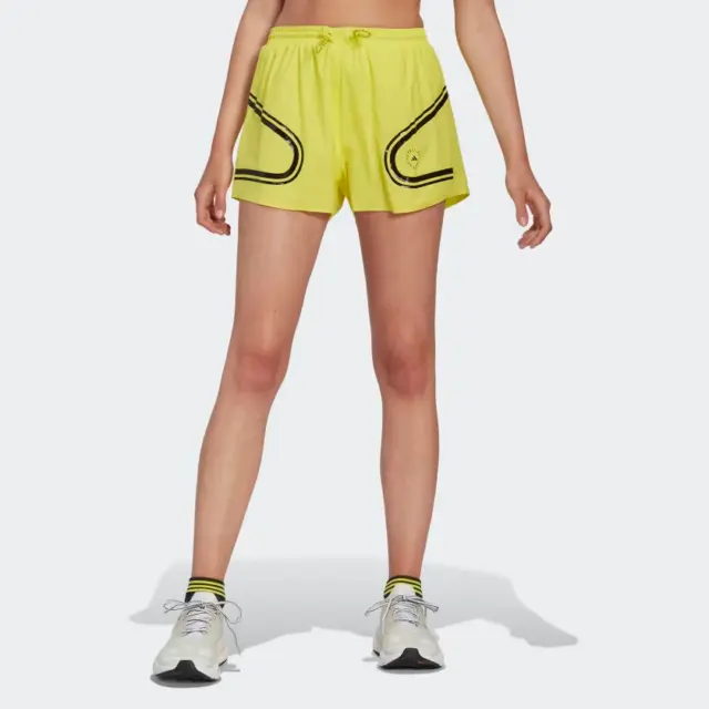 Adidas By Stella Mccartney Truepace Running Shorts Yellow Size M Women's Sport