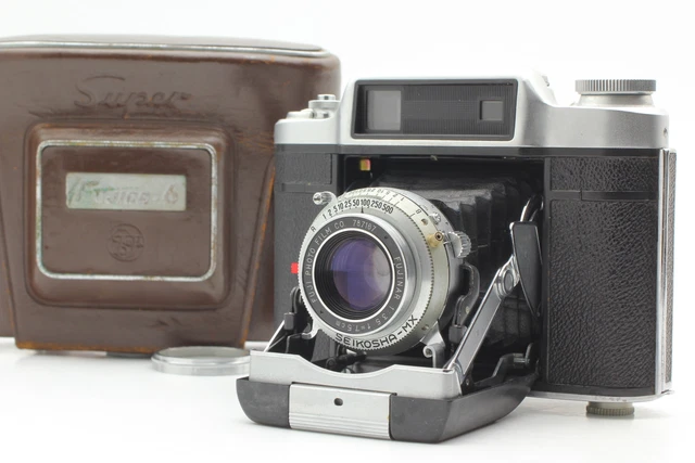 [Near MINT+ in Casa] Fuji Super Fujica 6 SIX 6x6 Film Camera w/Filter From JAPAN