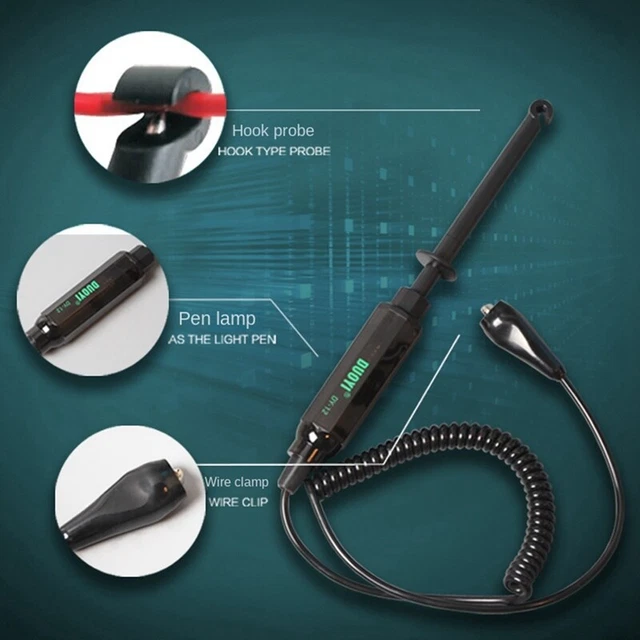 Autotester 6-24V DC - Spannungsprüfer Mit Langer Sonde Für PKW Und LKW