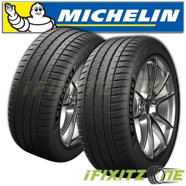 2 Michelin Pilot Sport 4S 275/35R18 99Y Performance Tires 30000 Mile Warranty