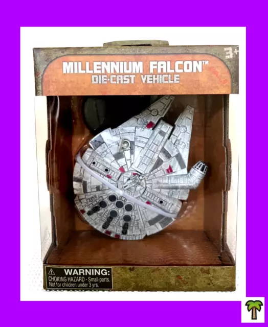 🌴 Disney Parks Star Wars Galaxy’s Edge Millennium Falcon Die Cast Vehicle NEW