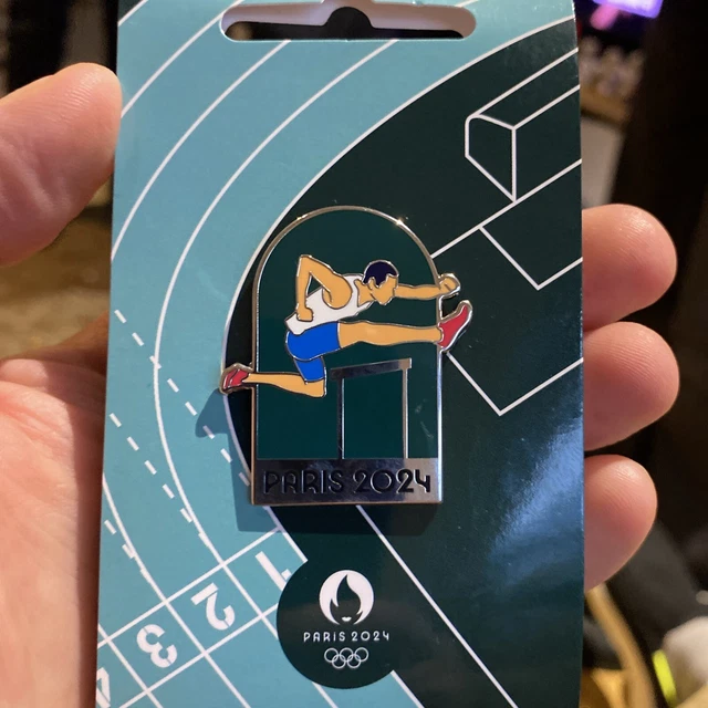 PARIS OLYMPICS 2024 Official Hurdles Pin 16.54 PicClick