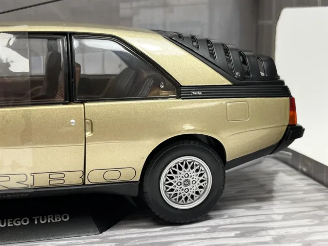Renault Fuego Turbo Sépia 1980 1:18 Echelle Solido 1806403 3