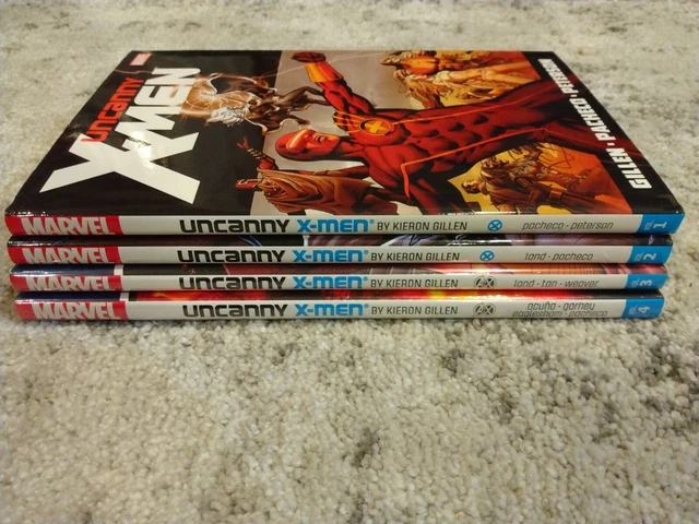 UNCANNY X-MEN Vol 1 2 3 4 - Kieron Gillen - Hardcover - HC - Marvel - SEALED-OOP