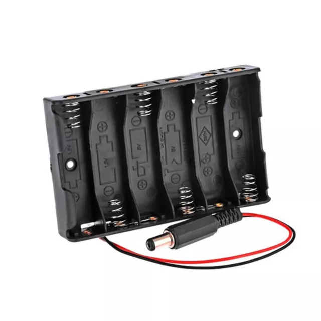 Batteriehalter für 1 2 3 4 5 6 8x 1.5-9V AA Akkuhalter Batteriefach mit Schalter 3