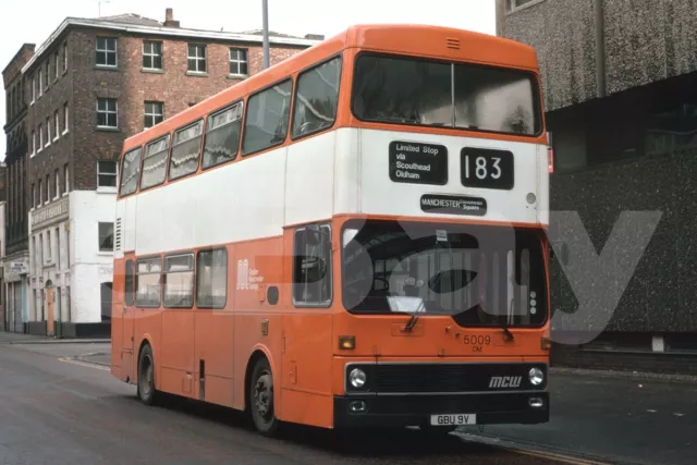 Bus Photo - Greater Manchester PTE 5009 OM GBU9V MCW Metrobus Oldham