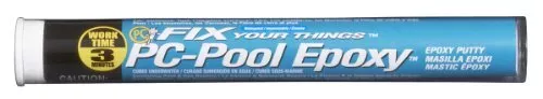 PC Products PC-Pool Epoxy Putty Moldable 4 oz Stick Off White 41116