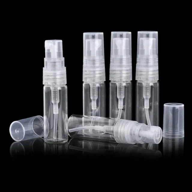 3ml 10ml Small Empty Plastic Bottle Spray Atomiser Sample Travel Perfume Bottles 3