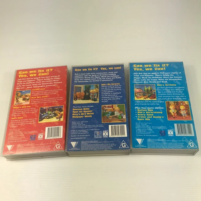3-x-bob-the-builder-kids-vhs-naughty-spud-bob-s-big-surprise-bob-s