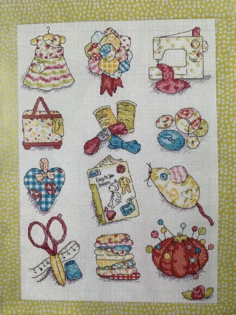 Sew some happiness stitcher’s Sampler Cross stitch chart