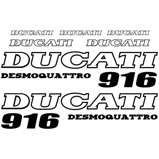 Compatible Kit Ducati 916 Adhesivos Vinilos Pegatinas Aufkleber  Adesivi