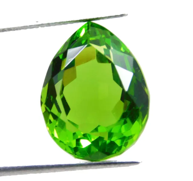 Chrysolithe Péridot Pierre Original Sri Lankan Olivine Pierre Beau 11.90 Carats