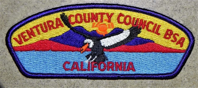 Bsa Ventura County Council Oa Ca Topa Topa Lodge 291 Flap Scout Patch Csp Mint!