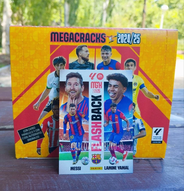 Carte Panini Kromix Lionel Messi "Le Cannibale" FC Barcelone - Collection Football, état Near Mint