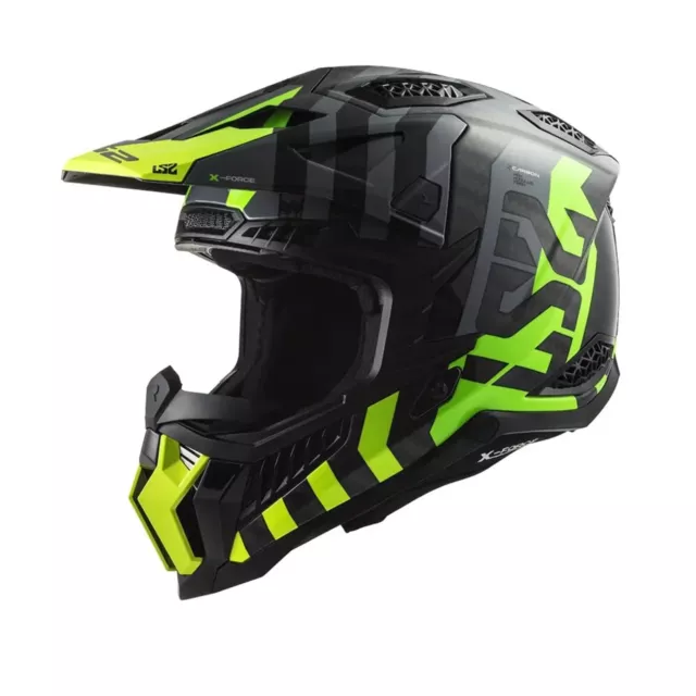 LS2 MX703 C X-FORCE Casco de moto unisex para motocicleta todoterreno y aventura