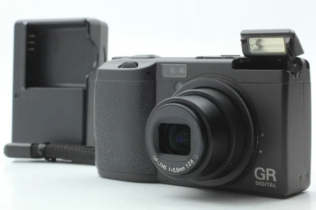 [Near MINT] Ricoh GR Digital 8.1 MP Compact Digital Camera Black From JAPAN