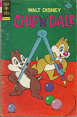 Walt Disney Chip 'n' Dale Lot #1 - Good-Very Fine - Gold Key-Whitman - 1975-1982