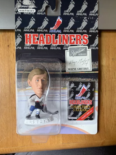 Wayne Gretzky Signature Series 1996 Corinthian Headliners Nhlpa Figure Nip