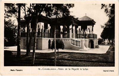 CPA AK MAROC CASABLANCA - Palais de Sa Majeste le Sultan (219698)