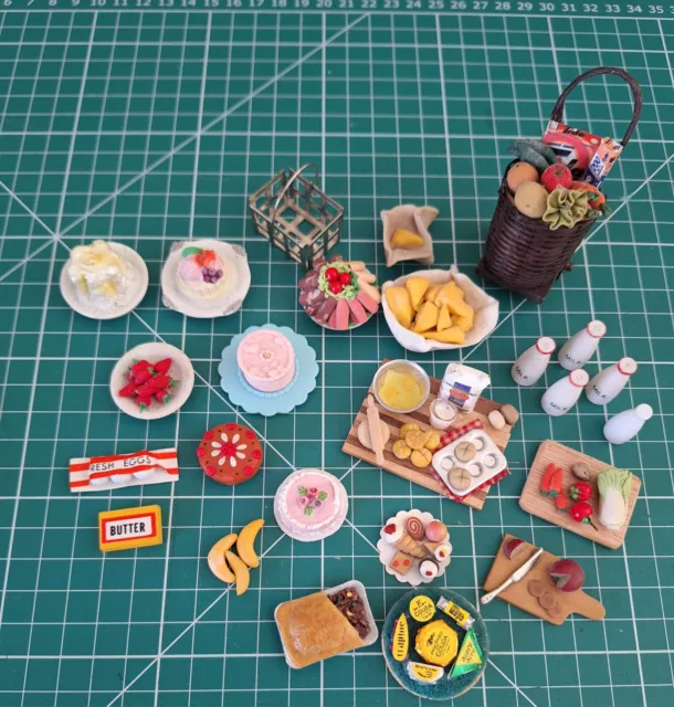 Dolls House Miniature Food.