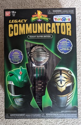 MIGHTY MORPHIN POWER Rangers Legacy Communicator Tommy Oliver Edition £ ...