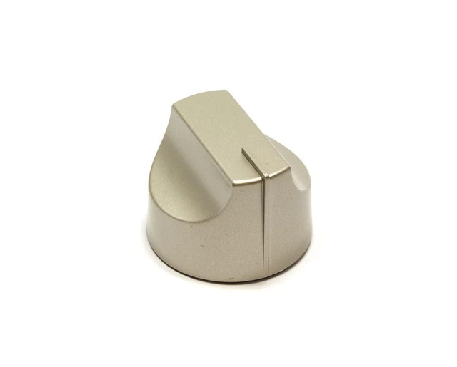 2-Pack Silver Control Knobs For Lamona & Howdens Oven Cooker Hobs | Fits HJA4560 HJA3370 Models